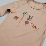 Kids&#039; Merino Wool Thermal T-shirt Vegetables