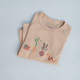 Kids&#039; Merino Wool Thermal T-shirt Vegetables