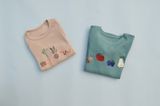 Kids&#039; Merino Wool Thermal T-shirt Vegetables