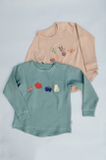 Kids&#039; Merino Wool Thermal T-shirt Vegetables