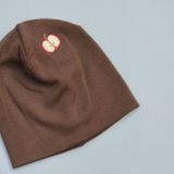 Double-layer Hat Made of Super Soft Merino Wool Apple