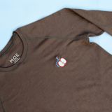 Men&#039;s T-shirt Made of Super Soft Merino Wool Apple