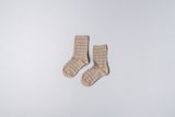 Kids’ Beige Socks Color Grid