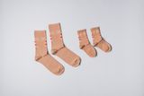 Kids’ Light Brown Socks Lighthouse