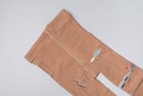 Kids’ light brown cotton leggings Wonderland