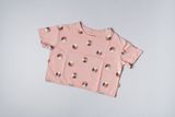 Kids&#039; BIO Cotton Pink Crop-top Balls