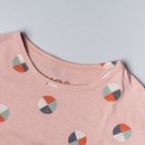 Kids&#039; BIO Cotton Pink Crop-top Balls