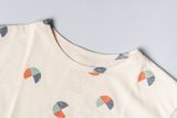 Kids&#039; Organic Cotton Cream T-shirt Balls