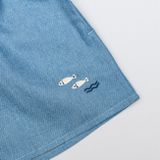 Kids&#039; Denim Shorts Fish