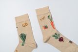 Sand Socks Vegetables