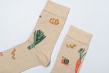 Sand Socks Vegetables