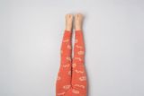 Kids’ brick cotton leggings Earthworms