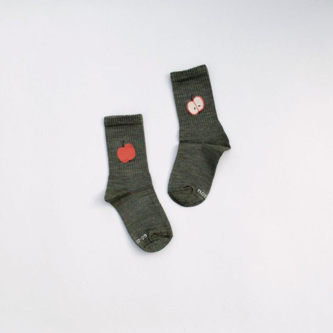 Kids’ Woolen Socks Apple